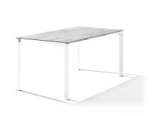 Tischplatte >Freesystem< in Moon, Polytec® - 160x1,2x90cm (BxHxT)