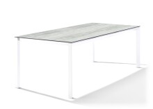 Tischplatte >Freesystem< in Moon, Polytec® -...