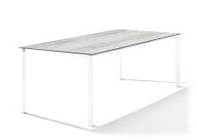 Tischplatte >Freesystem< in Moon, Polytec® -...
