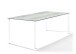 Tischplatte >Freesystem< in Moon, Polytec® - 220x1,2x100cm (BxHxT)