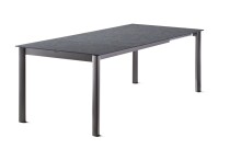 Tischplatte >Freesystem< in Schiefer anthrazit, Polytec® - 160x1x100cm (BxHxT)