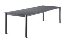 Tischplatte >Freesystem< in Schiefer anthrazit, Polytec® - 160x1x100cm (BxHxT)