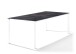 Tischplatte >Freesystem< in Zement anthrazit, Polytec® - 220x1,2x100cm (BxHxT)