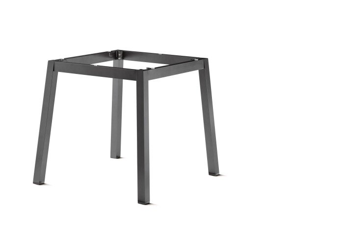 Tischgestell >Loft Polytec< in Anthrazit, Aluminium - 70x73x70cm (BxHxT)