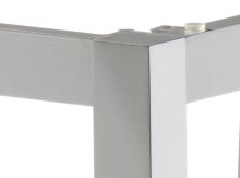 Tischgestell >Loft Polytec< in Graphit, Aluminium -...