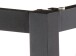 Tischgestell >Loft Polytec< in Anthrazit, Aluminium - 217x73x98cm (BxHxT)