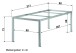 Tischgestell >Loft Polytec< in Anthrazit, Aluminium - 217x73x98cm (BxHxT)