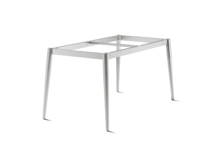 Tischgestell >Loft Polytec< in graphit, Aluminium - 140x73x70cm (BxHxT)