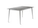 Tischgestell >Loft Polytec< in graphit, Aluminium - 140x73x70cm (BxHxT)