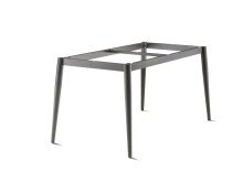Tischgestell >Loft Polytec< in eisengrau, Aluminium - 140x73x70cm (BxHxT)