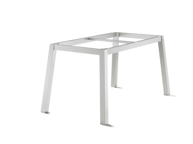 Tischgestell >Loft Polytec< in graphit, Aluminium - 140x73x70cm (BxHxT)