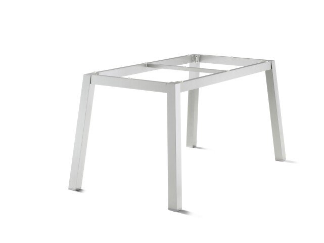 Tischgestell >Loft Polytec< in graphit, Aluminium - 140x73x70cm (BxHxT)