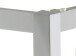 Tischgestell >Loft Polytec< in graphit, Aluminium - 140x73x70cm (BxHxT)