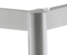 Tischgestell >Loft Polytec< in graphit, Aluminium -...