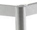 Tischgestell >Loft Polytec< in graphit, Aluminium - 200x73x80cm (BxHxT)