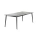 Tischgestell >Loft Polytec< in eisengrau, Aluminium - 200x73x80cm (BxHxT)