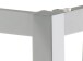 Tischgestell >Loft Polytec< in graphit, Aluminium - 200x73x80cm (BxHxT)