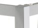 Tischgestell >Loft Polytec< in graphit, Aluminium - 200x73x80cm (BxHxT)