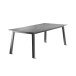 Tischgestell >Loft Polytec< in eisengrau, Aluminium - 200x73x80cm (BxHxT)