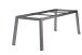 Tischgestell >Loft Polytec< in eisengrau, Aluminium - 200x73x80cm (BxHxT)