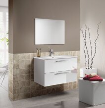 Badezimmer-Set >ARUBA< in weiß...