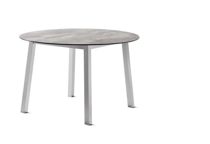 Tischplatte >Loft Polytec< in Beton hell, Polytec® - 120cm (D)