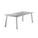 Tischplatte >Loft Polytec< in Beton hell, Polytec® - 220x1x100cm (BxHxT)