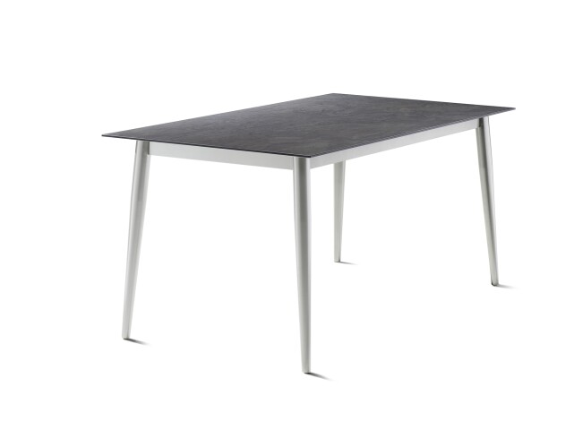 Tischplatte >Loft Polytec< in Schiefer anthrazit, Polytec® - 160x1x90cm (BxHxT)