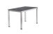 Tischgestell >Lounge< in graphit, Aluminium - 118x67x78cm (BxHxT)