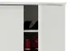 Schuhschrank >Elvira< in Weiß - 54.6x108.4x35.3cm (BxHxT)