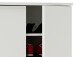 Schuhschrank >Elvira< in Weiß - 54.6x108.4x35.3cm (BxHxT)