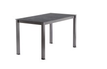 Tischgestell >Lounge< in Eisengrau, Aluminium -...