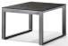 Gartentisch >Lounge< in Beton dunkel, eisengrau - 60x44x60 (BxHxT)