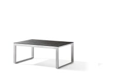 Gartentisch >Lounge< in Beton dunkel, graphit -...