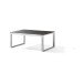 Gartentisch >Lounge< in Beton dunkel, graphit - 105x44x70 (BxHxT)