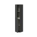 Badezimmer-Set >LOTTO< in Anthrazit-Grau/Eiche - 80x80x45 (BxHxT)