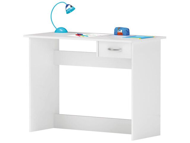 Schreibtisch >Kid< in Weiß - 100,6x76,5x50,1cm (BxHxT)