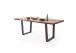 Baumkantentisch >Calabria< in Akazie natur / antik - 200x79,5x100 (BxHxT)