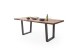 Baumkantentisch >Calabria< in Akazie natur / antik - 220x79,5x100 (BxHxT)