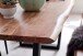 Baumkantentisch >Calabria< in Akazie natur / antik - 220x79,5x100 (BxHxT)