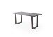 Baumkantentisch >Calabria< in Akazie grau / antik  - 180x77,5x100 (BxHxT)