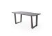 Baumkantentisch >Calabria< in Akazie grau / antik  - 180x77,5x100 (BxHxT)