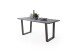 Baumkantentisch >Calabria< in Akazie grau / antik  - 200x77,5x100 (BxHxT)