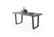 Baumkantentisch >Calabria< in Akazie grau / antik  - 220x79,5x100 (BxHxT)