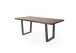 Baumkantentisch >Calabria< in Akazie walnuss / antik - 240x79,5x100 (BxHxT)