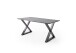 Baumkantentisch >Calabria< in Akazie grau / antik  - 160x76,5x90 (BxHxT)