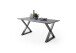 Baumkantentisch >Calabria< in Akazie grau / antik  - 160x76,5x90 (BxHxT)