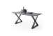 Baumkantentisch >Calabria< in Akazie grau / antik  - 180x77,5x100 (BxHxT)