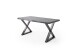 Baumkantentisch >Calabria< in Akazie grau / antik  - 200x79,5x100 (BxHxT)