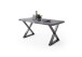 Baumkantentisch >Calabria< in Akazie grau / antik  - 200x79,5x100 (BxHxT)